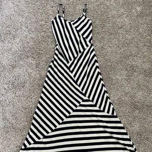 Striped maxi dress